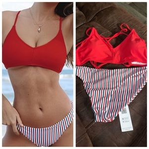 Red White And Blue Bikini